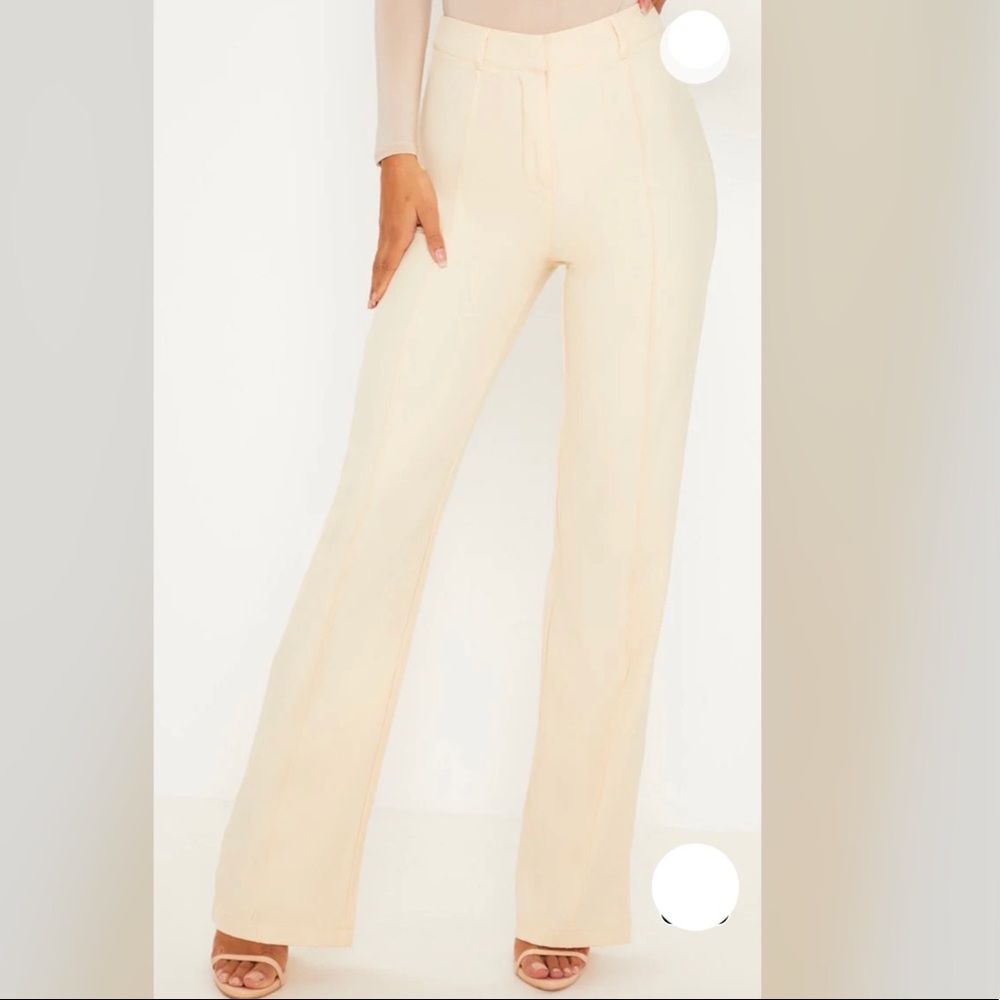 ✨Champagne high waisted pants ✨